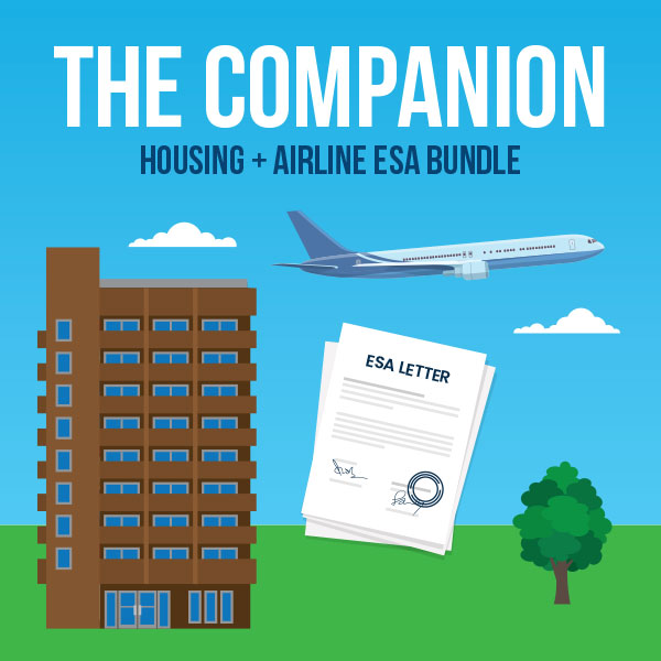 housing and airline esa letter bundle